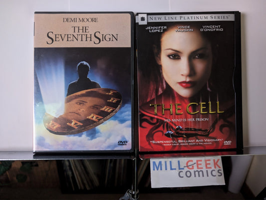The Seventh Sign / The Cell, 2 Movie Collection (DVD) Like New -JD