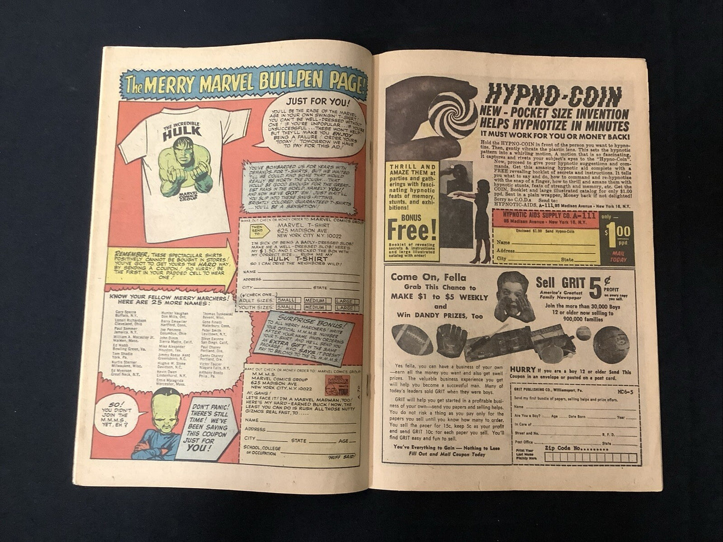 Tales to Astonish #70 (1965) VG/F (5.0) Stan Lee/jack Kirby, Subscription Crease