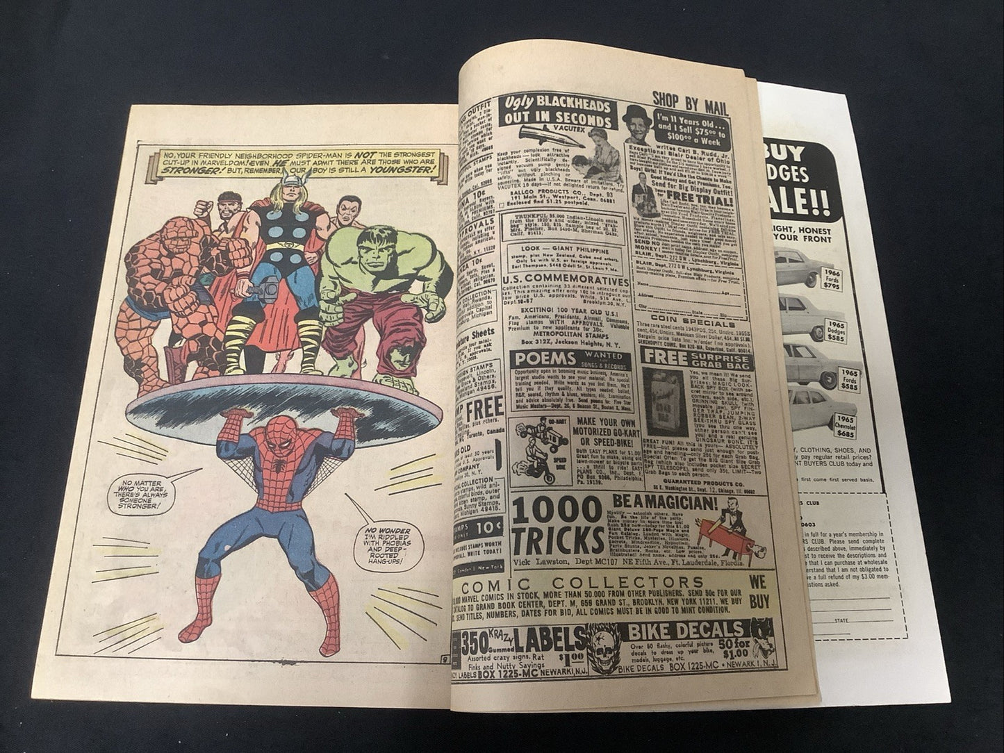 Amazing Spider-Man Annual #4 (1967) VG (4.0) Early App Mysterio In Costume