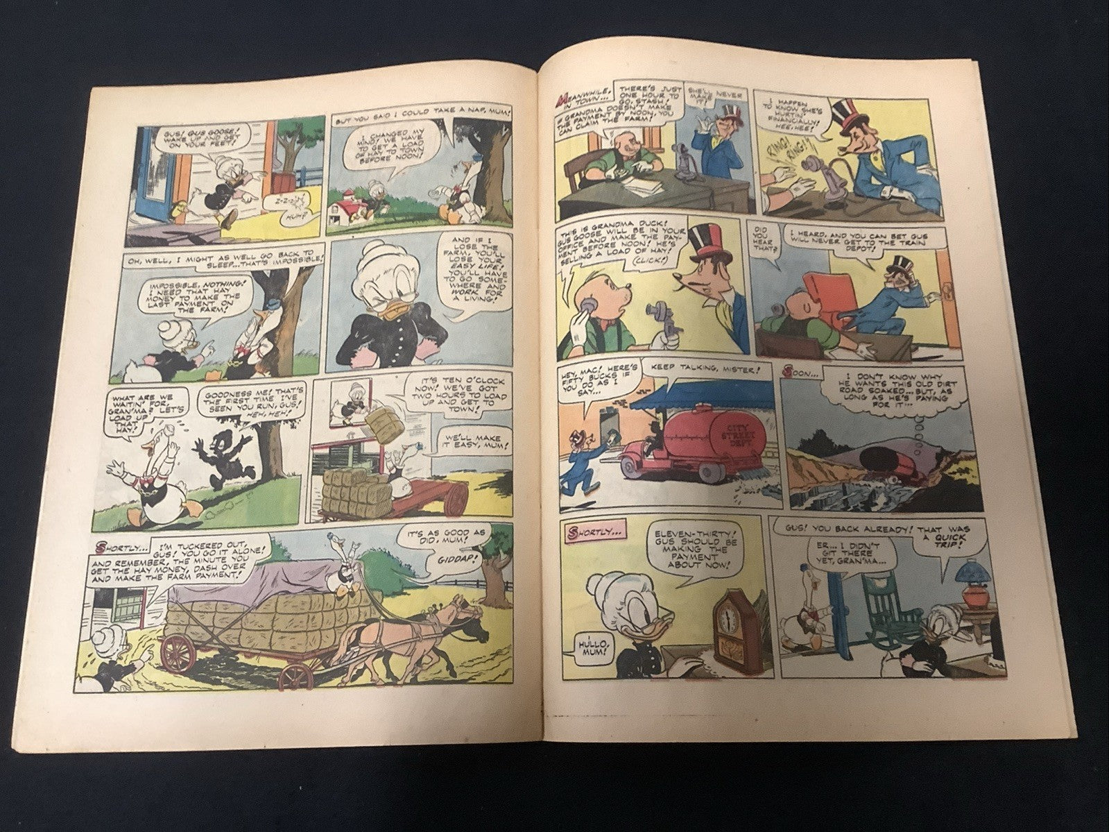 Four Color #492 (Dell Comics August 1953) F- (5.5) Donald Duck Album, Disney