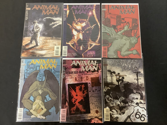 Animal Man #70-75 Comic Lot, DC Comics/Vertigo, Jamie Delano/Steve Pugh, 1994