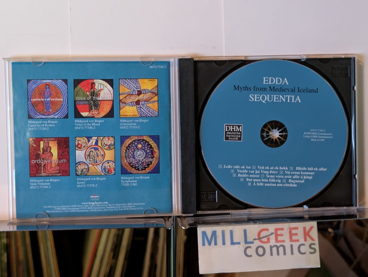 Sequentia Edda - Myths From Medieval Iceland (CD 1999) Like New -JD