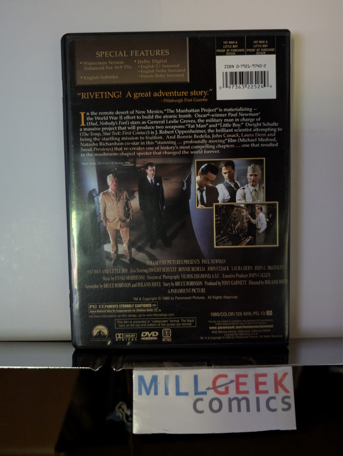 Copenhagen / Fat Man & Little Boy, 2 Movie Set (DVD) Like New -JD