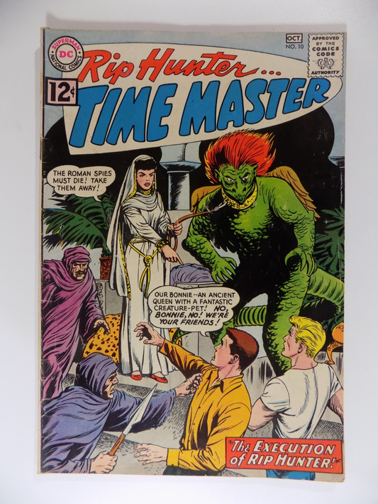 Rip Hunter Time Master #10 DC Comic October 1962 Fine