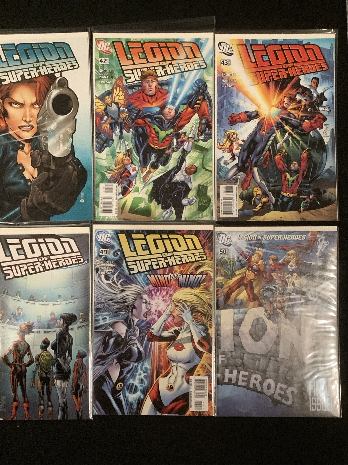 Legion Of Super-Superheroes #1-50 Complete Comic Set, DC, Supergirl, Mark Waid