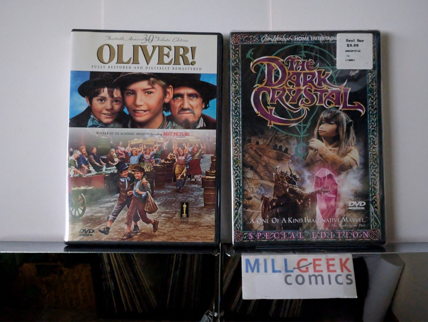 Oliver! / The Dark Crystal, 2 Movie Set (DVD) Like New -JD