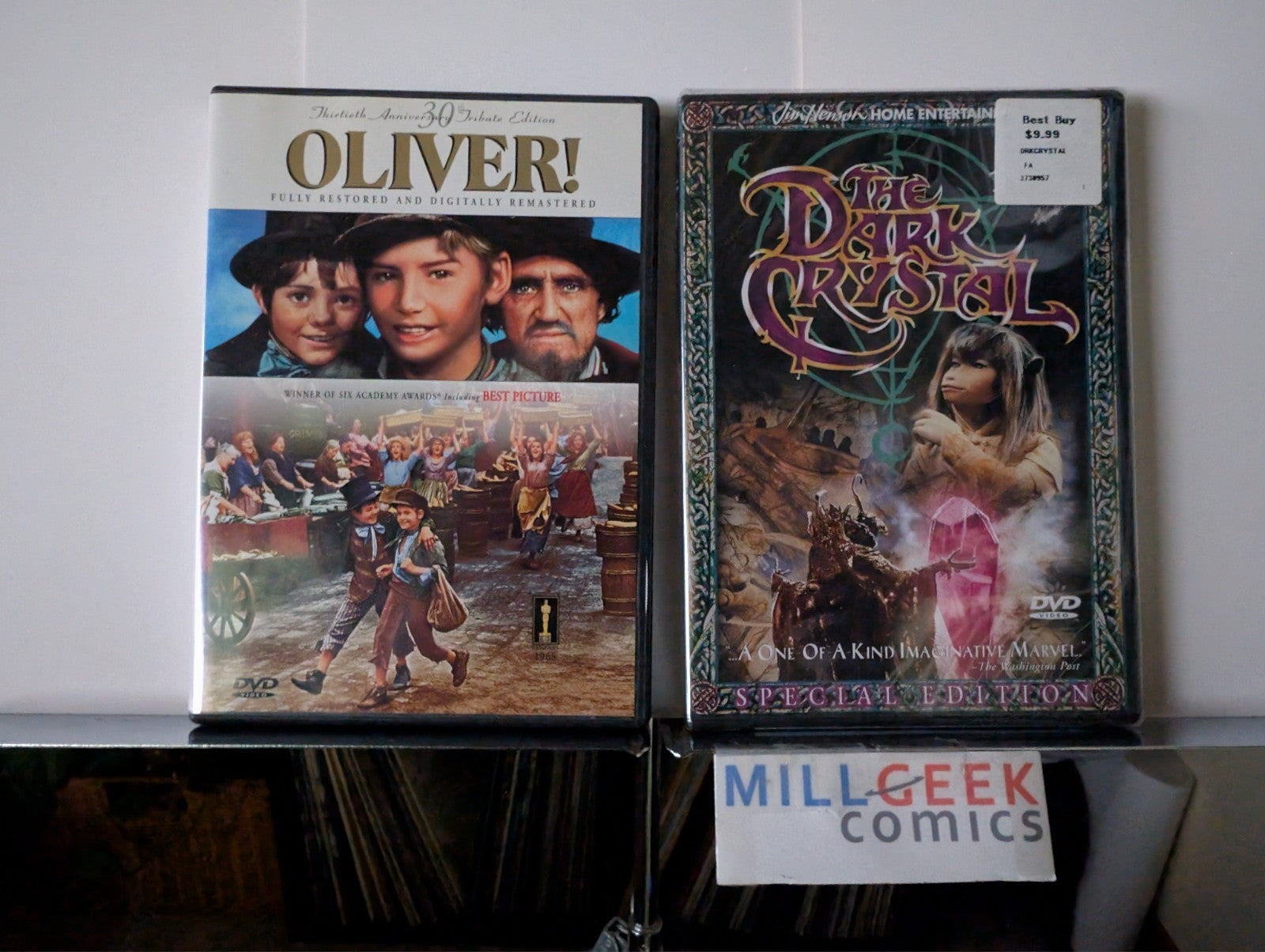 Oliver! / The Dark Crystal, 2 Movie Set (DVD) Like New -JD