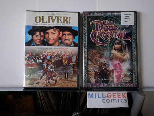 Oliver! / The Dark Crystal, 2 Movie Set (DVD) Like New -JD