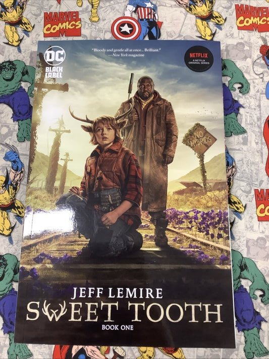 Sweet Tooth: The Deluxe Edition Book #1, Jeff Lemire, DC Black Label TPB Netflix