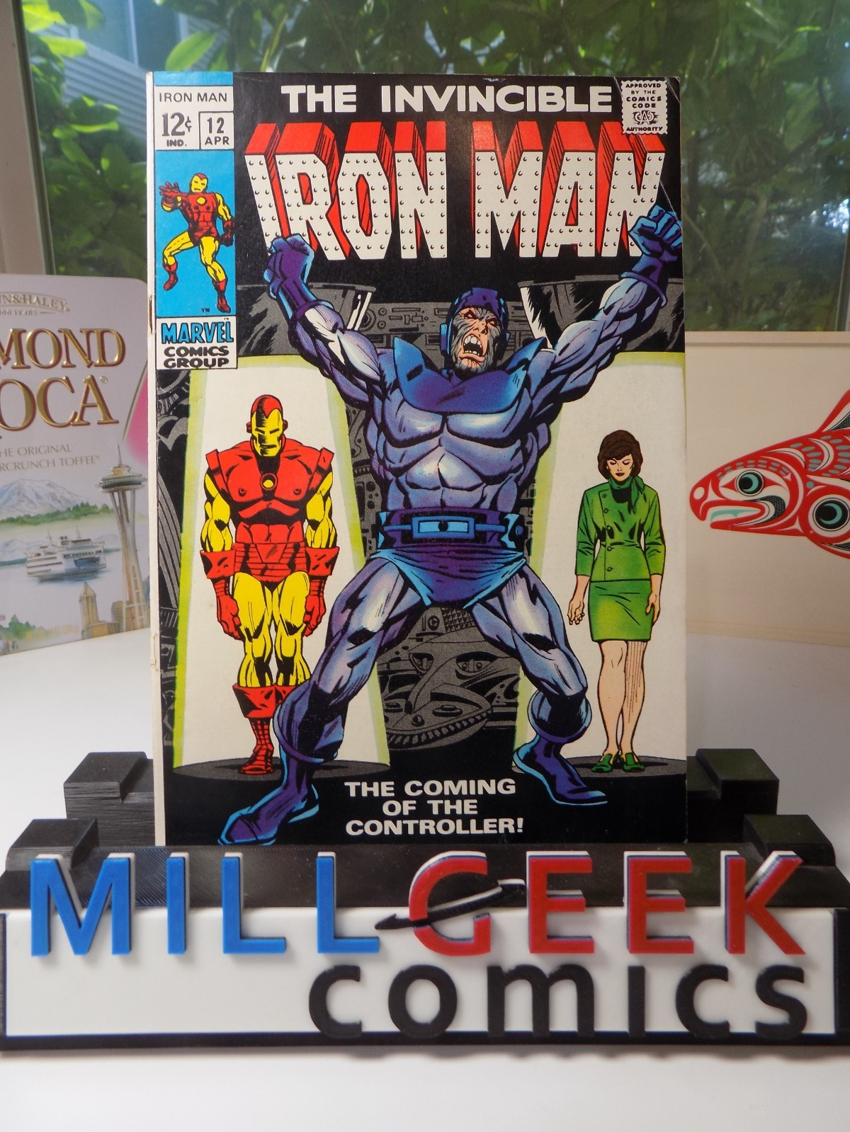 Iron Man #12 Marvel Comic April 1969 Fine/Very Fine – MillGeekComics