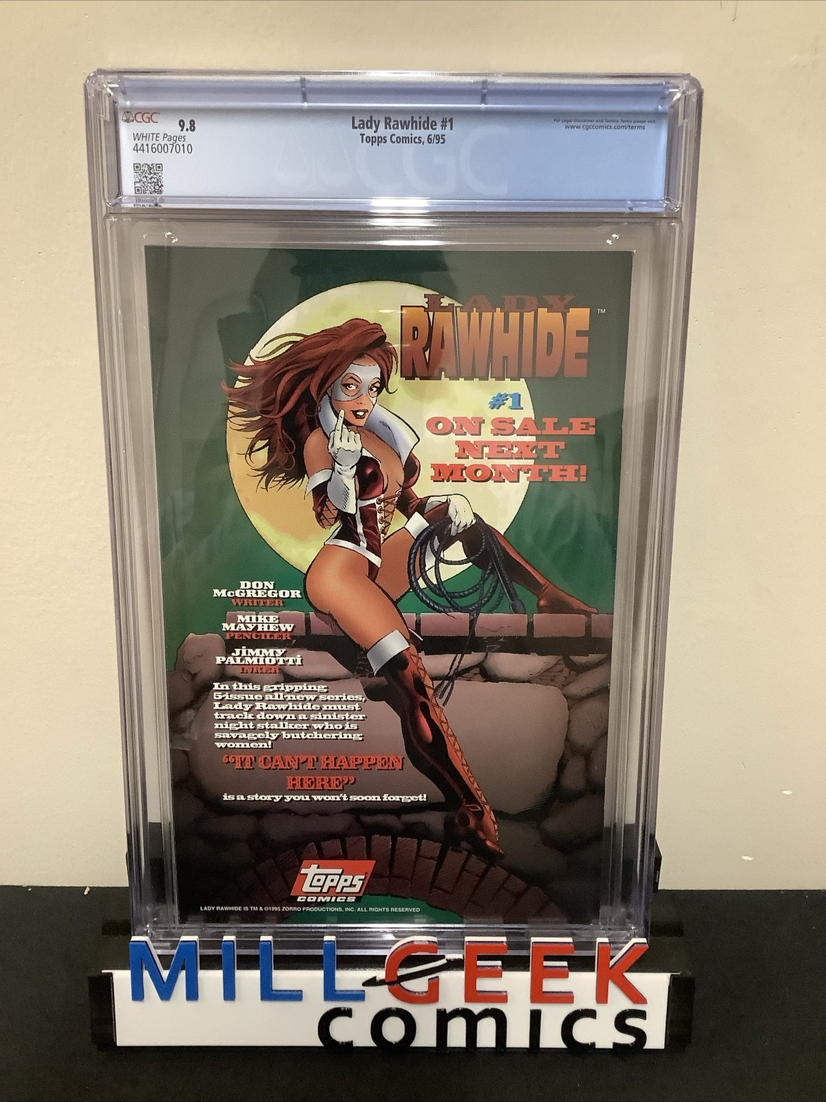 LADY RAWHIDE #1, CGC Graded 9.8 White Pages, Adam Hughes Cover, Special Edition
