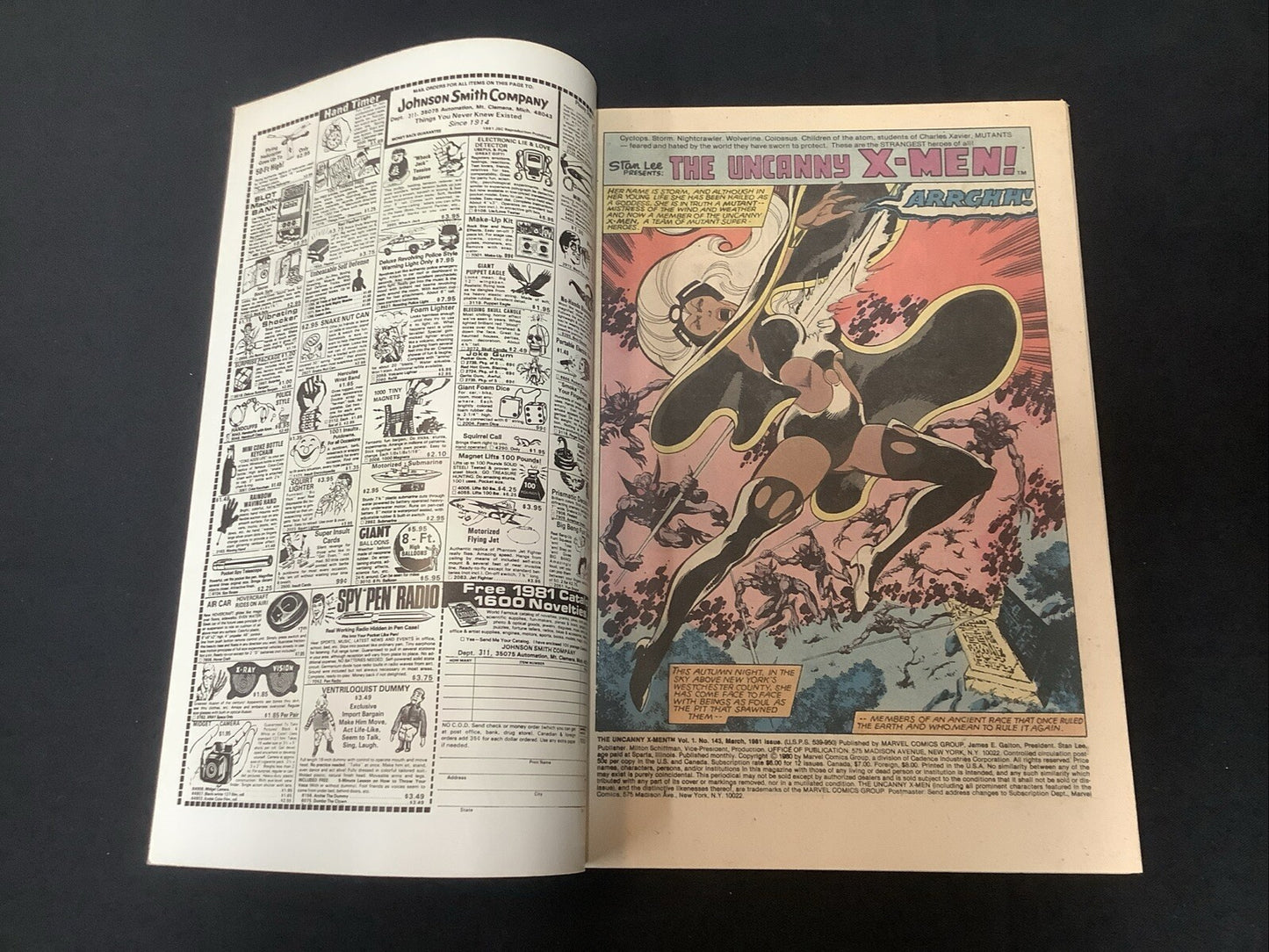 Uncanny X-Men #143 (Marvel Comics March 1981) VF/NM (9.0) Chris Claremont