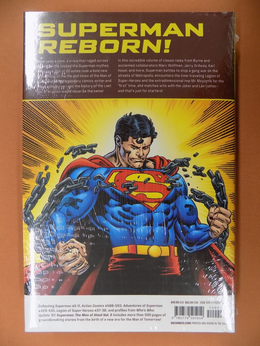 Superman the Man of Steel Vol. 2 DC HC