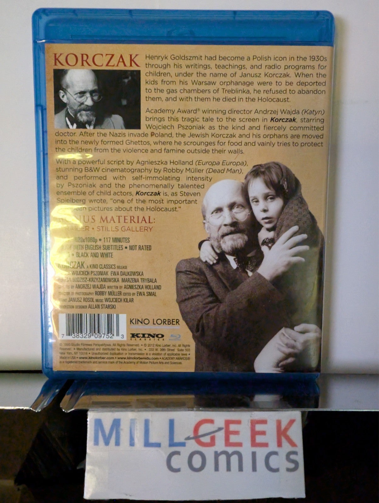 Korczak, Andrzej Wajda (Blu-Ray) Like New -JD