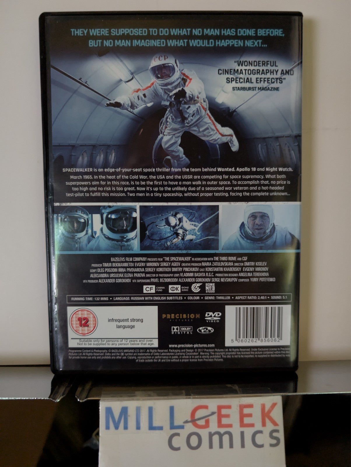 Battlefield Earth REGION 1 / Spacewalker REGION 2, 2 Movie Set (DVD) Like New-JD