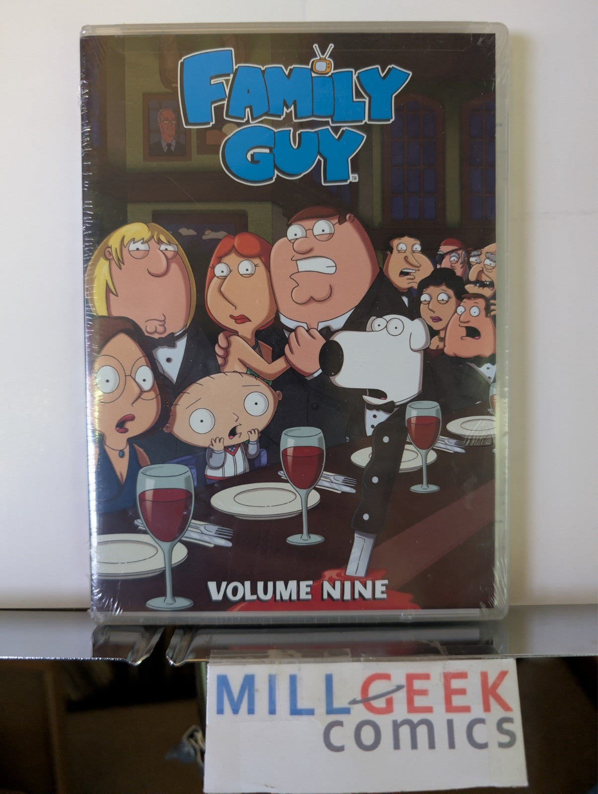 Family Guy Volume Seven, Volume Eight, Volume Nine (DVD) Like New -JD