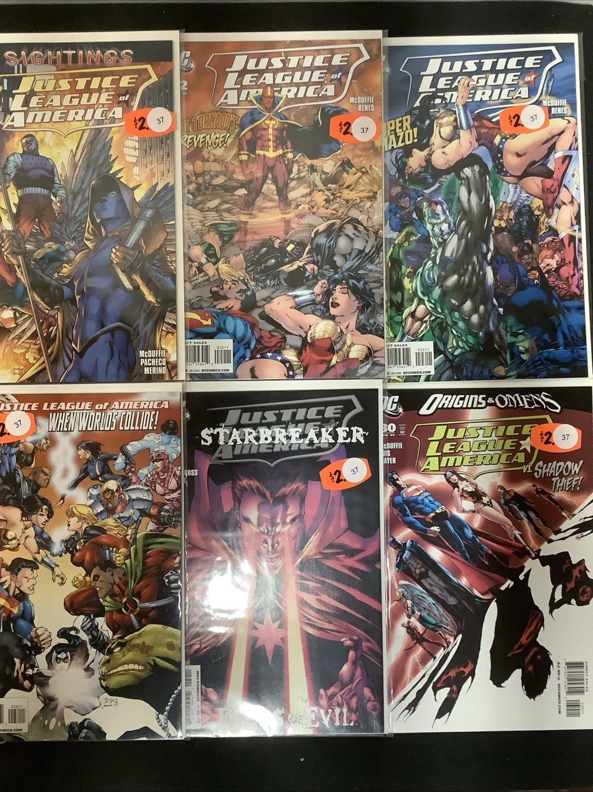 Justice League of America #17-30 Comic Lot, DC Comics, Burnett/Benes/McDuffie