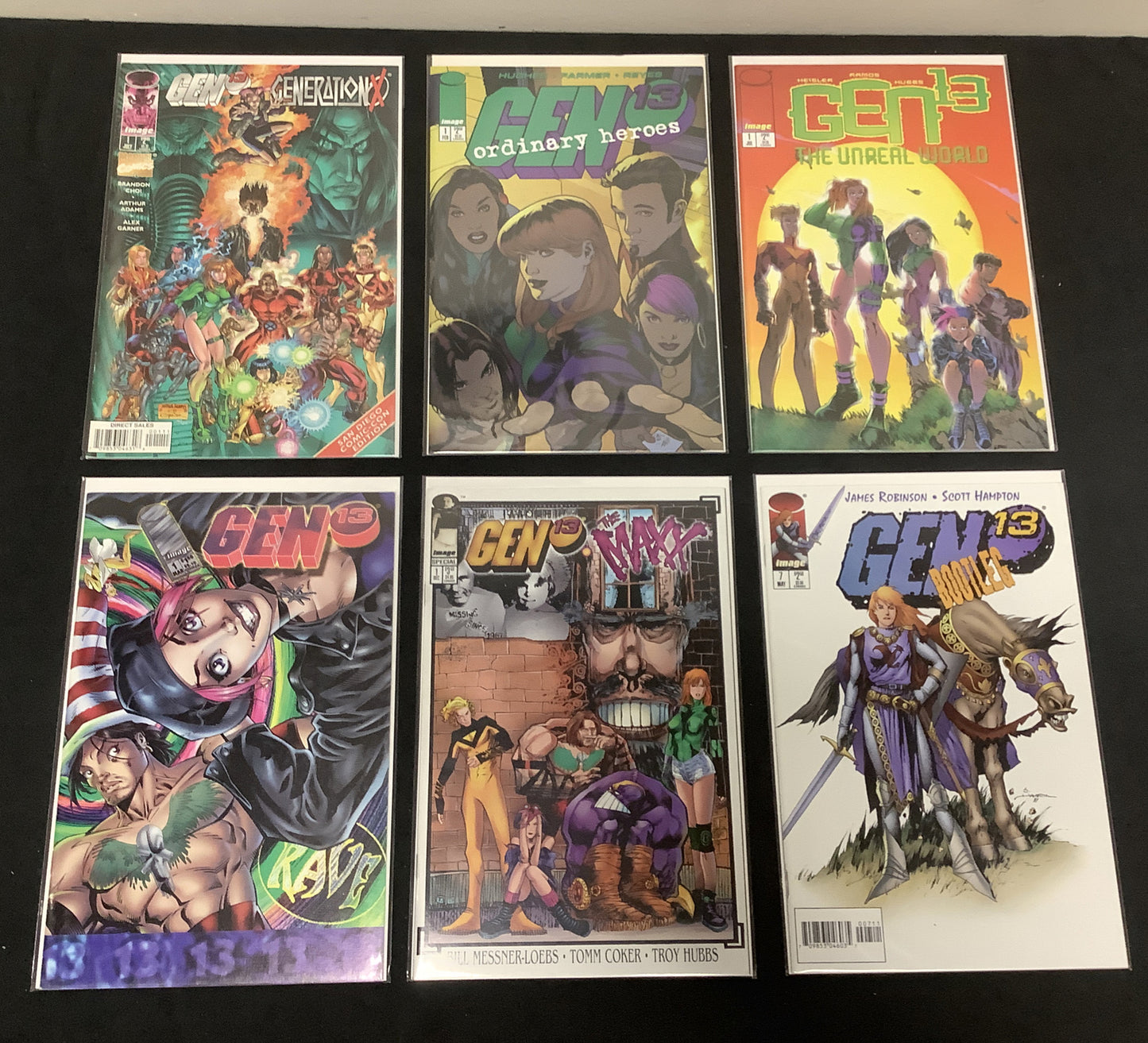 GEN 13 Comic Bundle: Image, Brandon Choi J. Scott Campbell, See Description