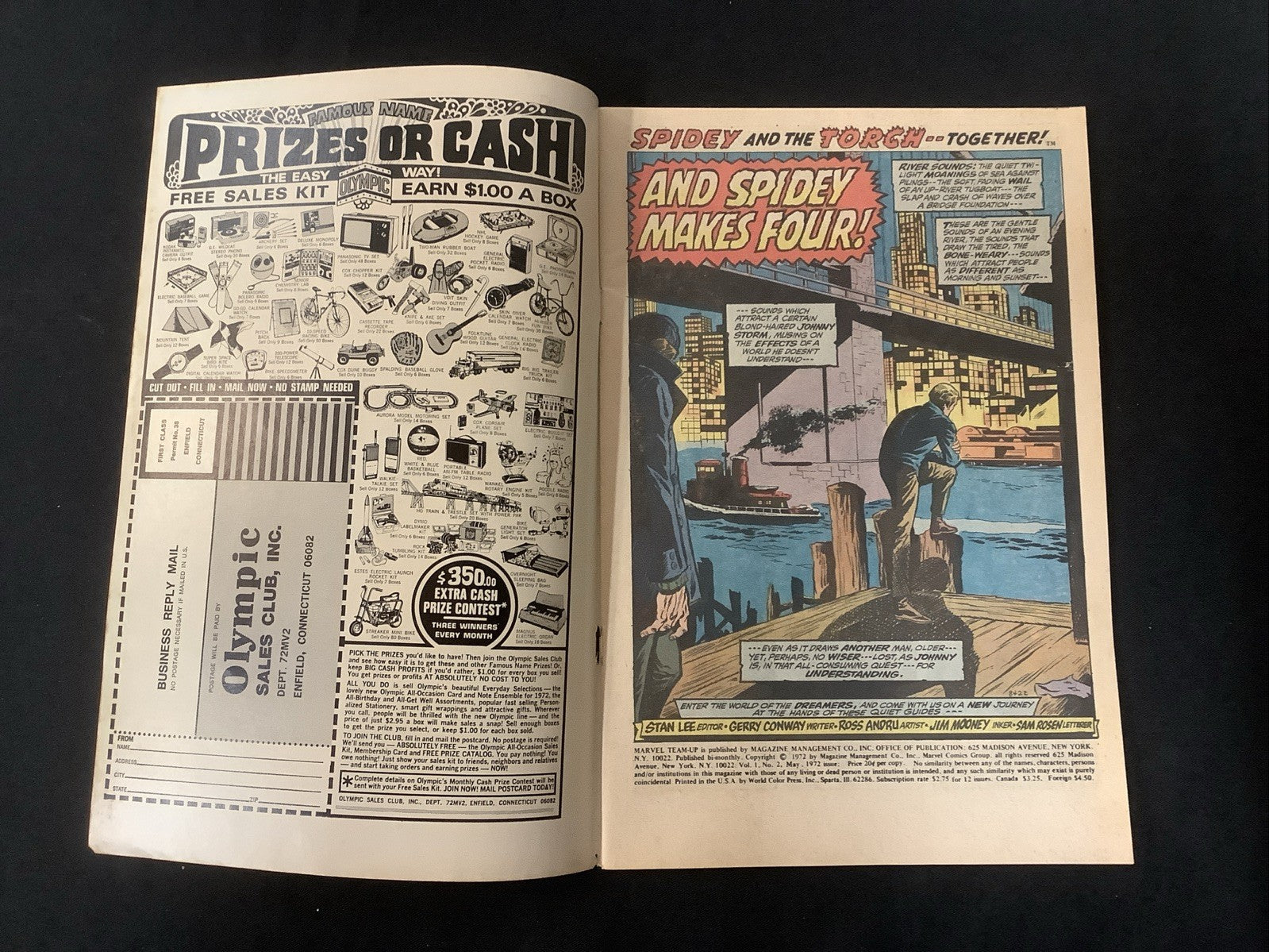 Marvel Team-up #2 (1972 F+ (6.5) John Romita Sr./Gerry Conway/Ross Andru