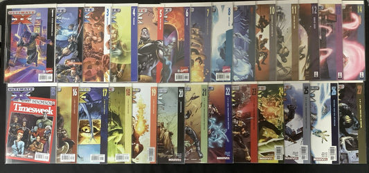Ultimate X-Men #1-54 + #1/2 + F4 #1-2 Comic Lot, Marvel, #1/2 Wizard W/COA