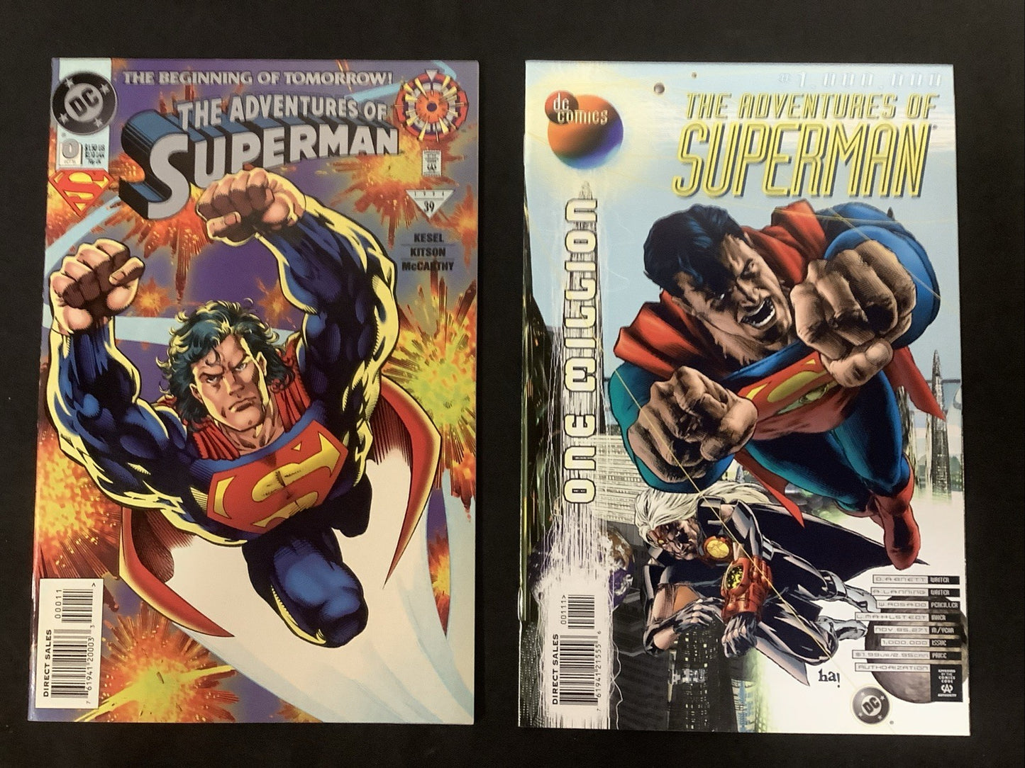 Adventures Of Superman #424-614 + #0, #1 Million, Annuals #7-9 Comic Lot