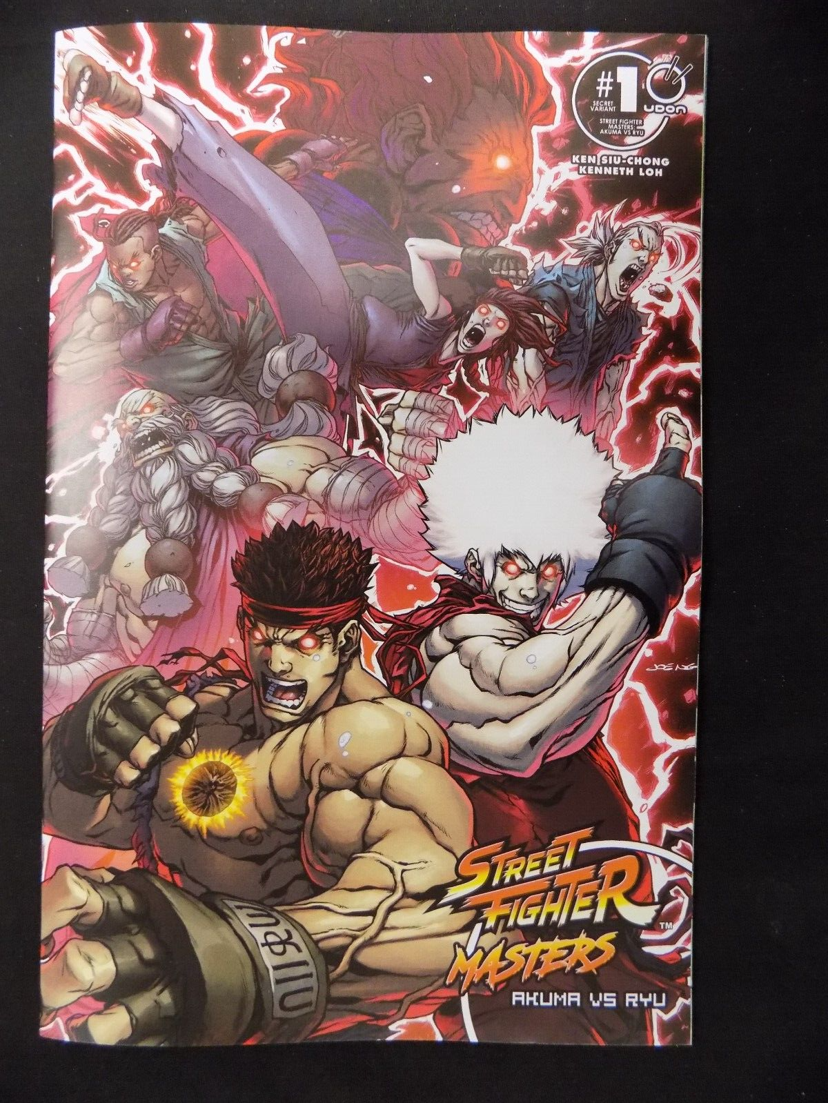 Street Fighter Masters Akuma Vs Ryu #1F Joe Ng Variant