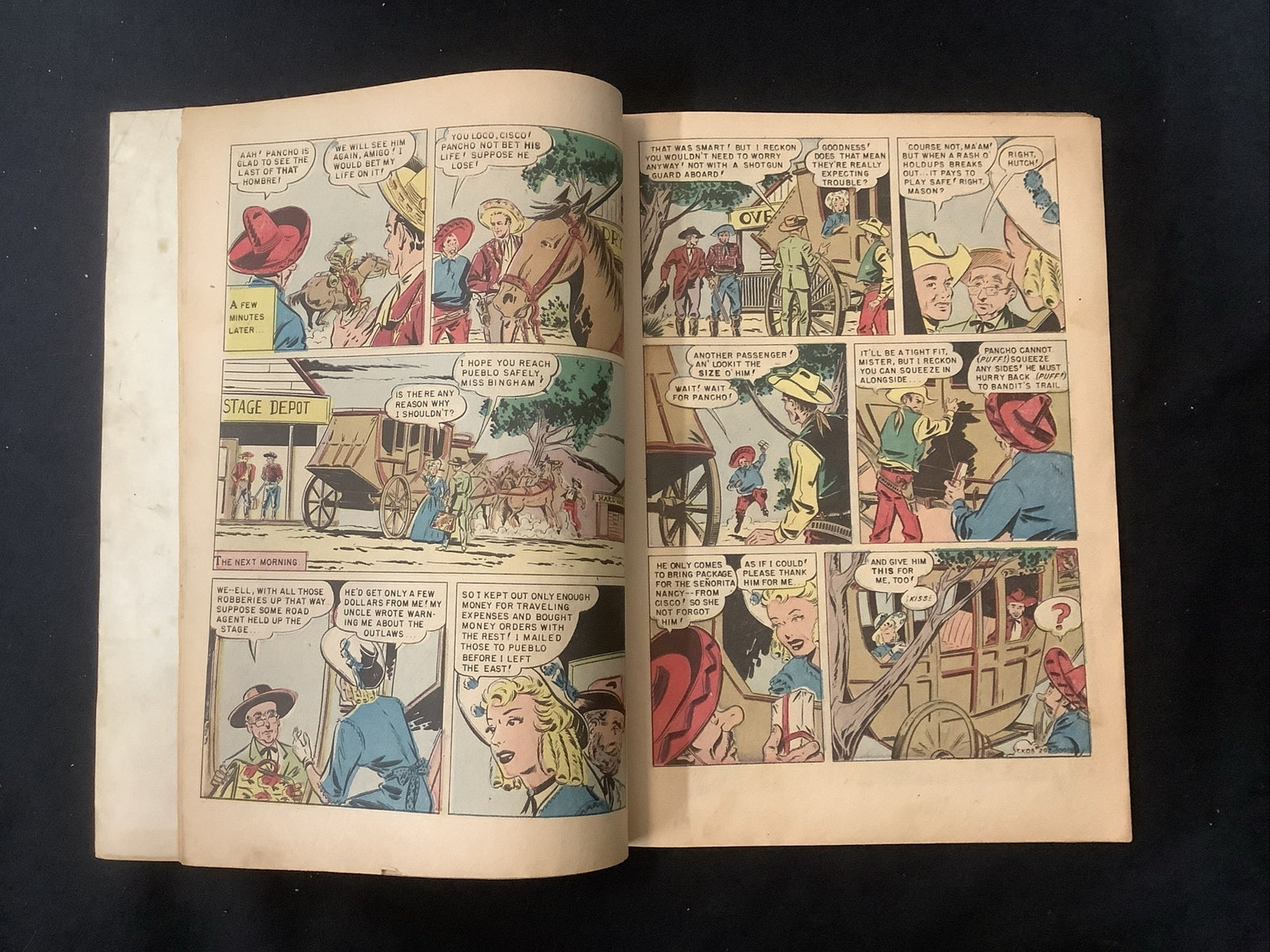 Cisco Kid Comics #292 (1950) VG (4.0) CANADIAN EDITION, 1/4” Spine Roll