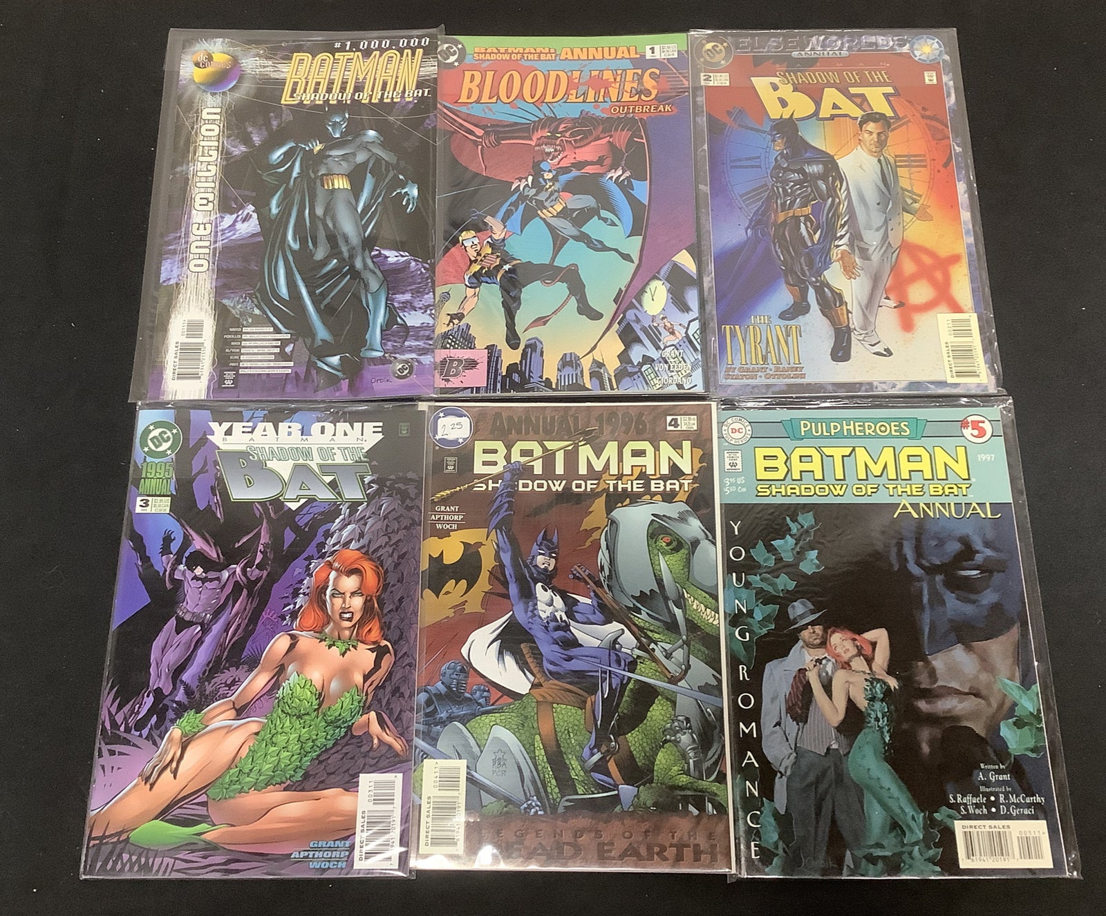 Batman Shadow of the Bat #28-90 + Annual #1-5 + #1,000,000 Comic Lot, DC Comics