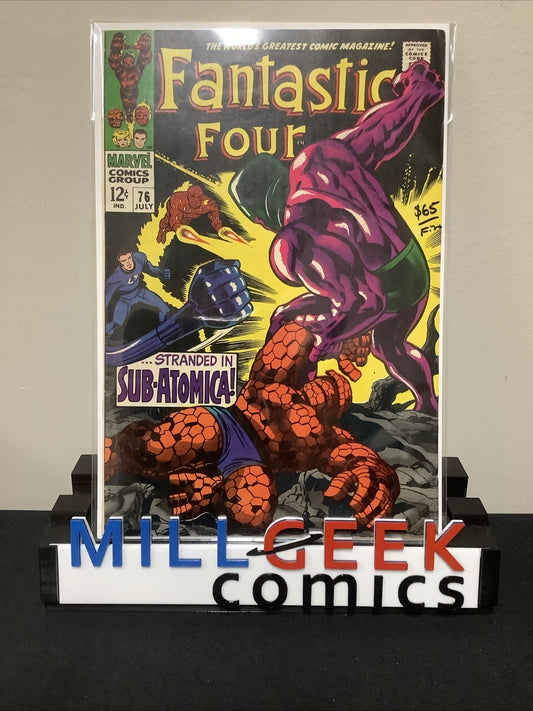 Fantastic Four #76 (Marvel Comics July 1968) Fine (6.0) Jack Kirby/Stan Lee