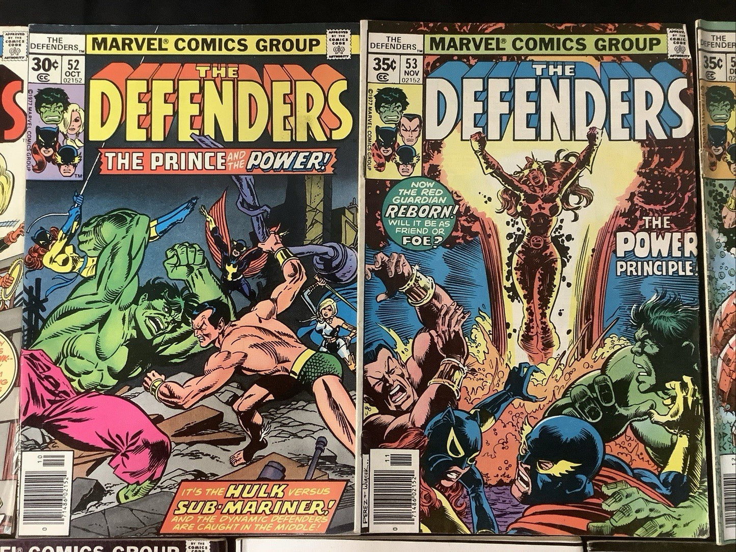 The Defenders #50-62 Comic Lot, Marvel Reader Copies, David Anthony Kraft