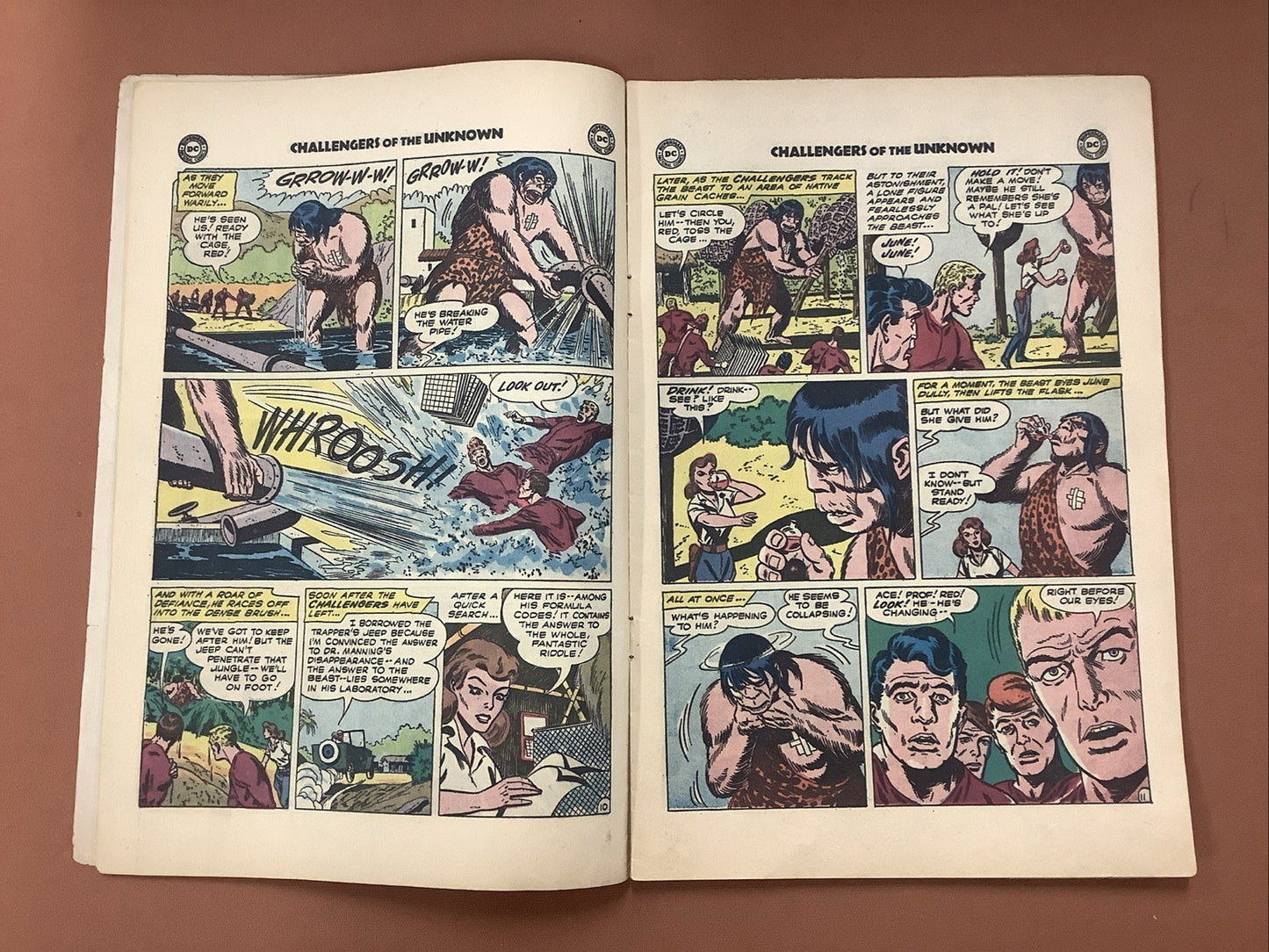 Challengers of the Unknown #10 (DC Comics October-November 1959) G/VG (3.0)