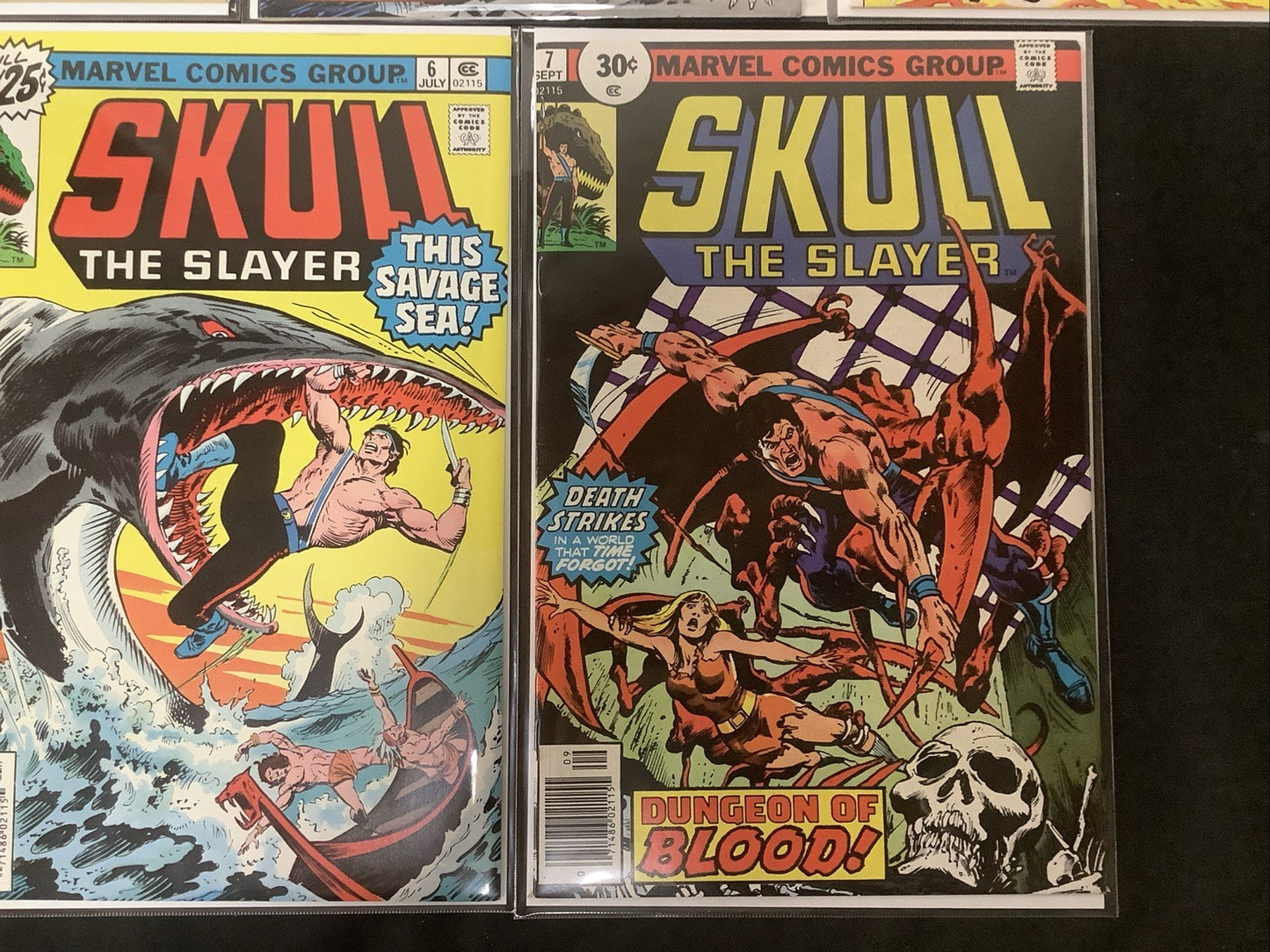 Skull the Slayer #1-7 Comic Lot, Marvel, Marv Wolfman/Steve Gan, High Grade Run