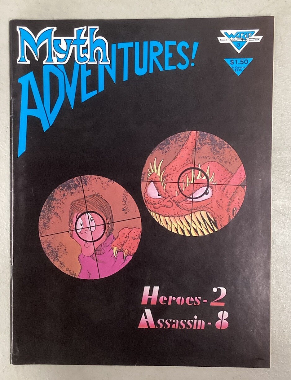 Myth Adventures 2-6 (#2 & 4 Signed) Phil Foglio