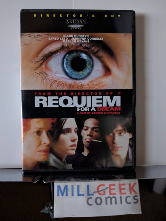 Requiem For a Dream / Blue Velvet, 2 Movie Set (DVD) Like New -JD