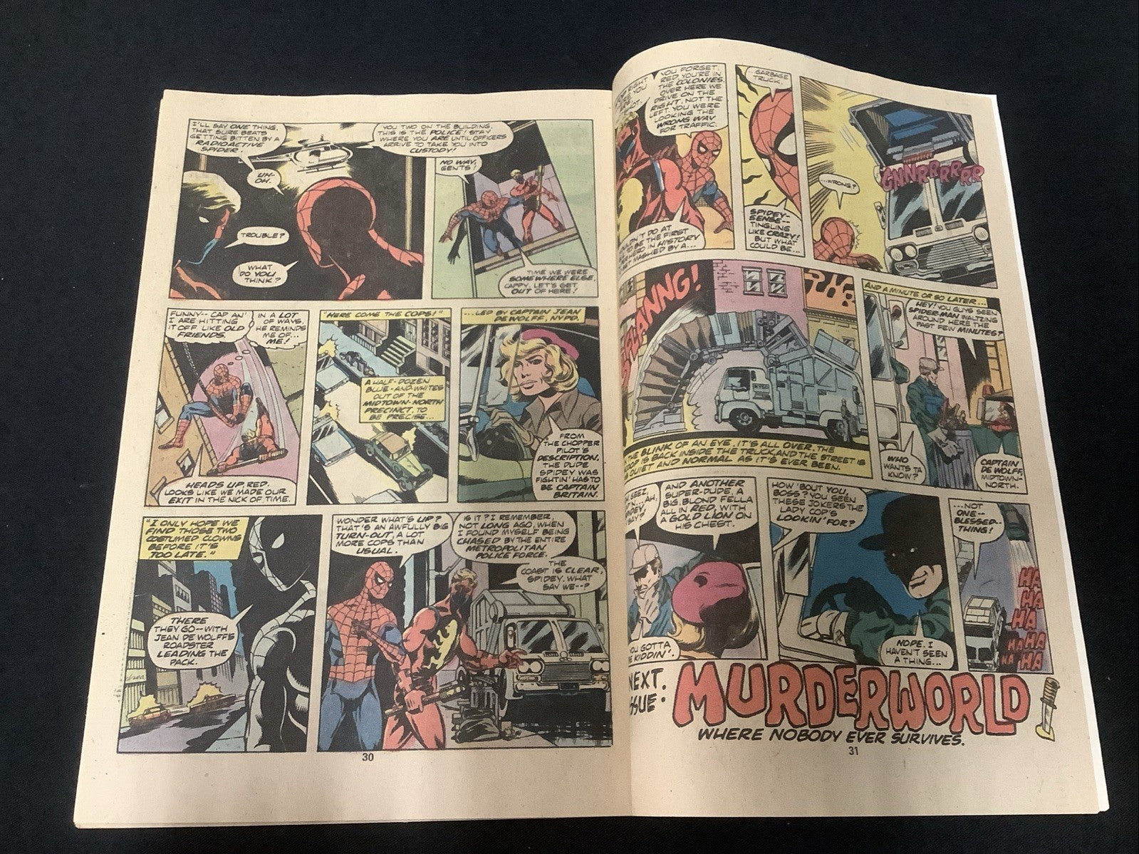 Marvel Team-Up #65 (1978) VF/NM (9.0) Manufactured Without A Top Staple, See Pic