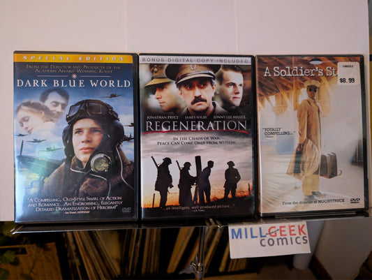Dark Blue World / Regeneration / A Soldier's Story, 3 Movie Set(DVD) Like New-JD