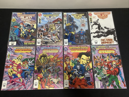 ARMAGEDDON Sequel Miniseries Bundle: Alien Agenda 1-4 + Inferno 1-4, Complete