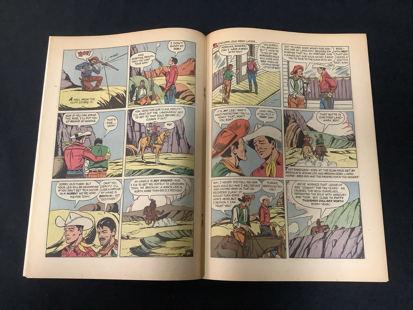 Roy Rogers Comics #88 (Dell Comics April 1955) VF+ (8.5) John Buscema