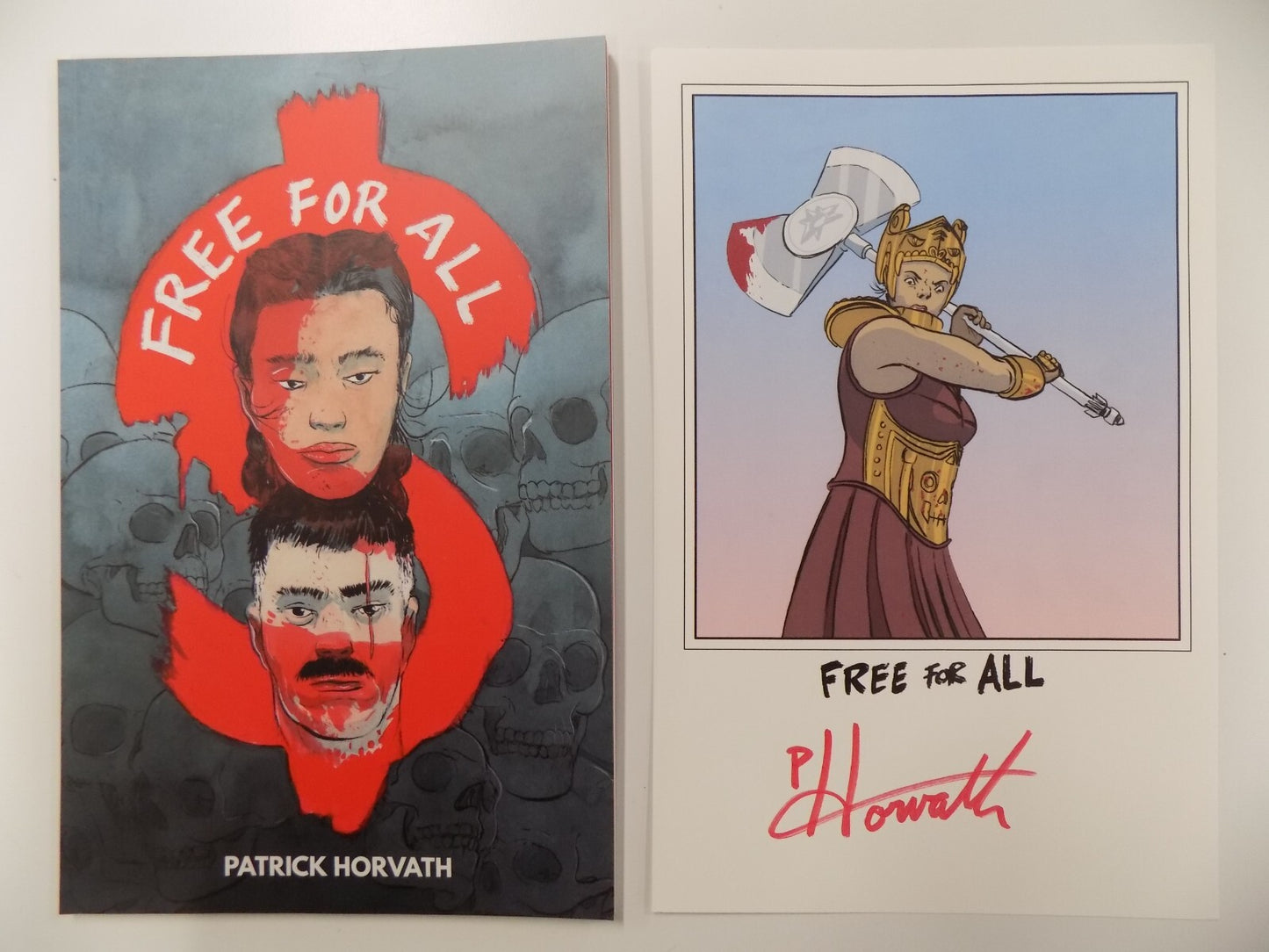 Free For All TPB Horvath w/ Signed Book Plate
