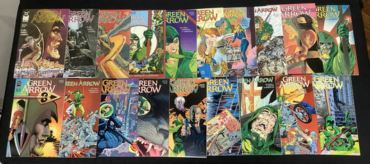 Green Arrow (vol.2) #1-35 + Annual #1-3 Comic Lot, DC Comics, Mike Grell