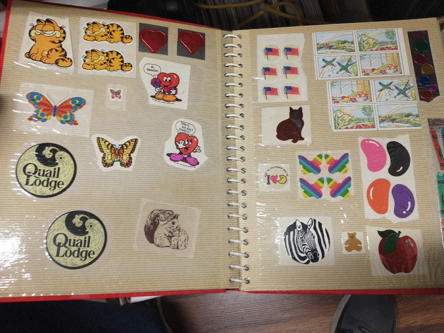Vintage Apple Stickers 1980s Macintosh Logo Lot + sticker collection new unused