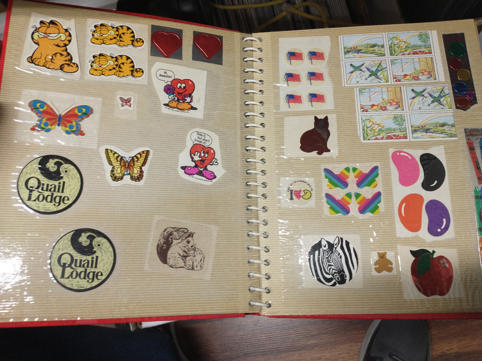 Vintage Apple Stickers 1980s Macintosh Logo Lot + sticker collection new unused