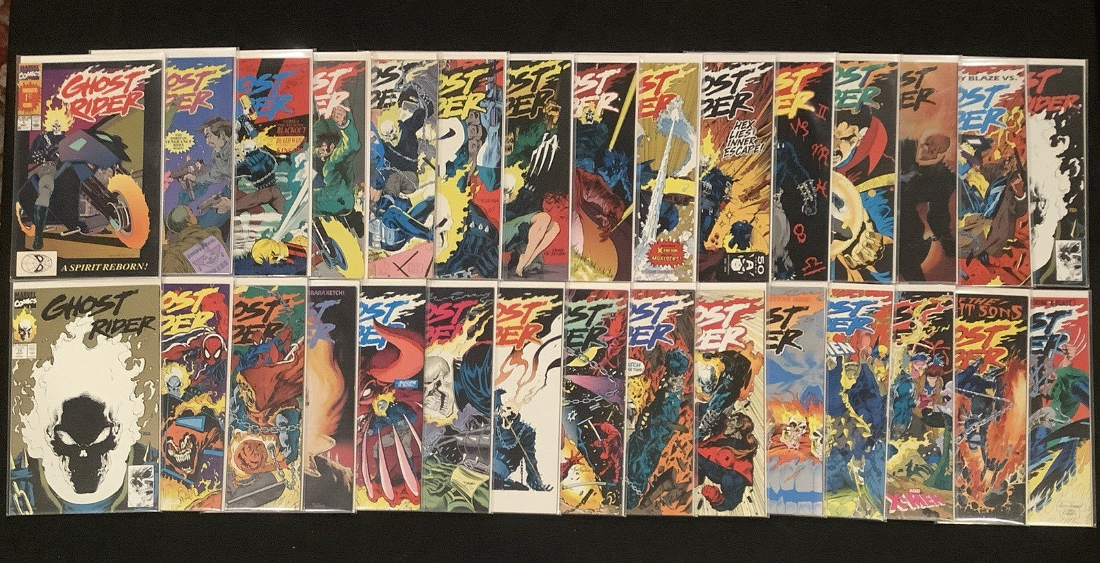 Ghost Rider #1-29 + #15 Gold Variant Comic Lot, Marvel Comics, 1st Midnight Sons