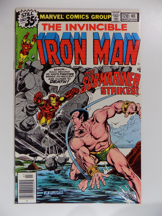 Iron Man #120 Marvel Comic March 1979 Very Fine+