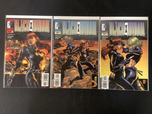 Black Widow #1-3 Complete Comic Set, Grayson/Jones, 1st App Yelena Belova