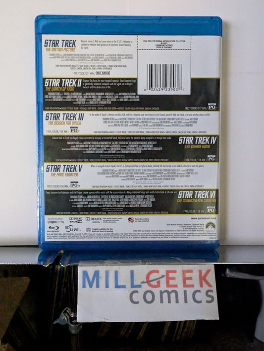 Star Trek: The Original Motion Picture Collection (Blu-Ray) Like New -JD
