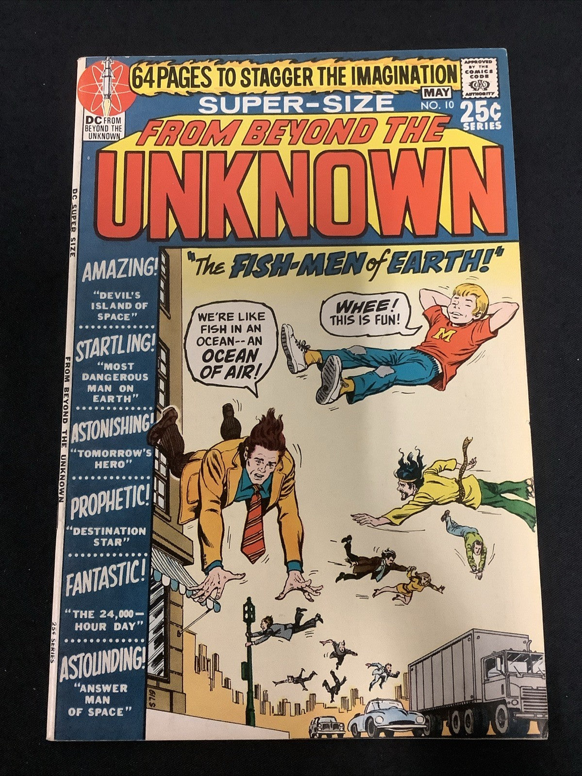 From Beyond the Unknown #10 (DC Comics April-May 1971) VF (8.0) John Broome