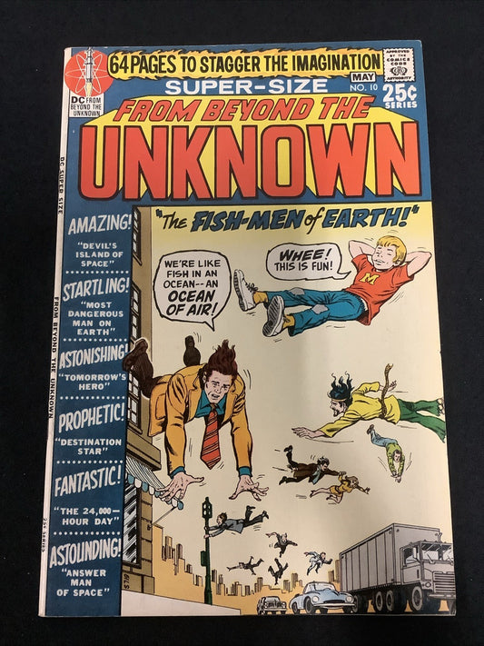 From Beyond the Unknown #10 (DC Comics April-May 1971) VF (8.0) John Broome