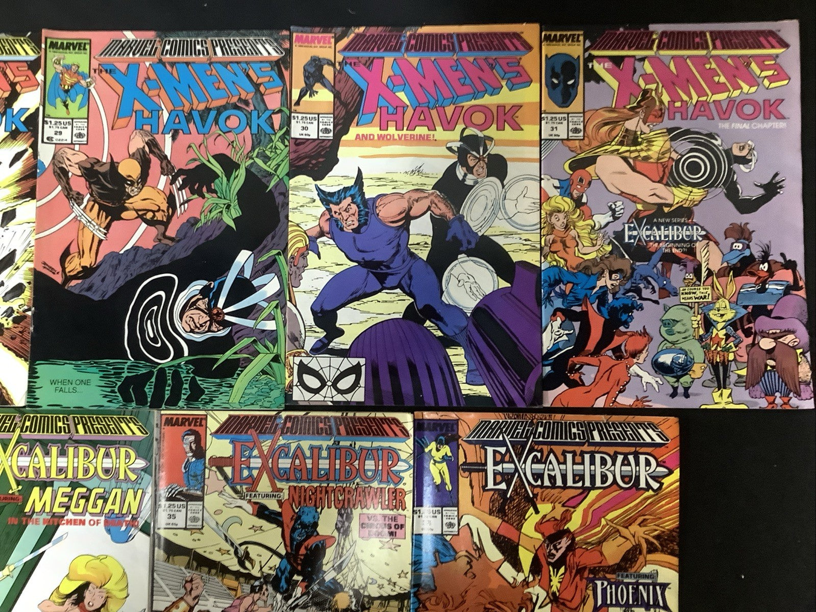 Marvel Comics Presents #26-36 Comic Lot, Peter David/Doug Moench/Howard Mackie