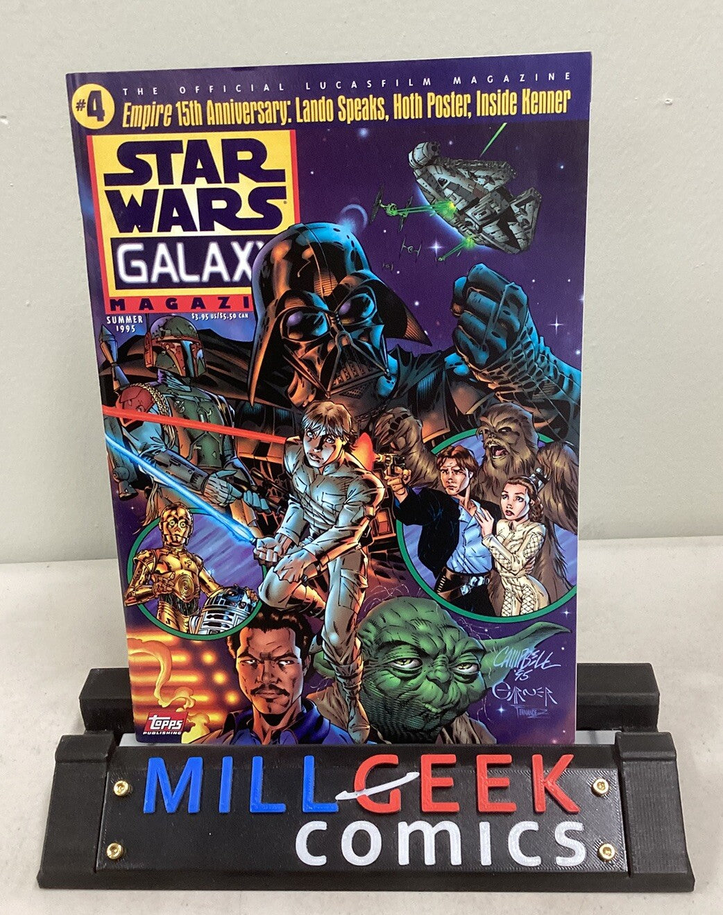 Vintage 1995 Star Wars Galaxy Magazine #4  VF  No Trading Cards/ Poster